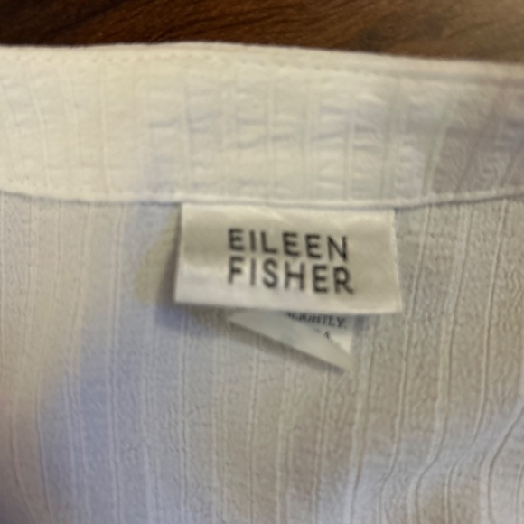 EILEEN FISHER Long Sleeve Tunic Blouse size Medium - Picture 4 of 9